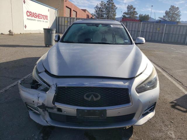 JN1AV7AP6GM490167 - 2016 INFINITI Q50 HYBRID SILVER photo 5