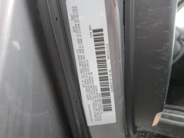 4S4BP60C386313808 - 2008 SUBARU OUTBACK GRAY photo 12