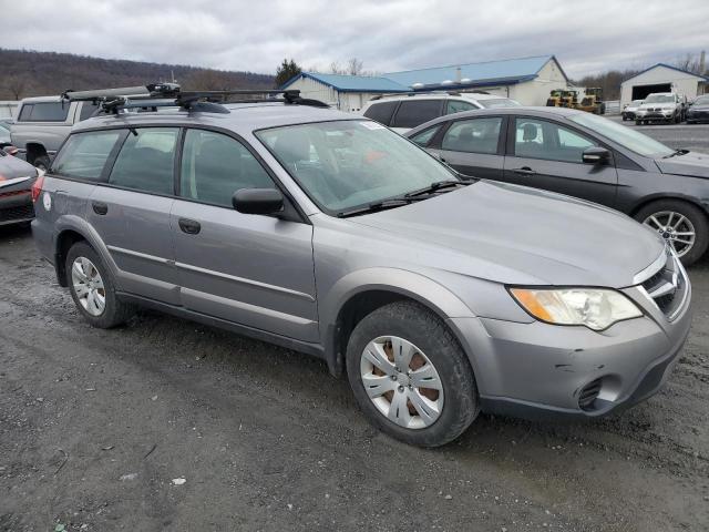 4S4BP60C386313808 - 2008 SUBARU OUTBACK GRAY photo 4