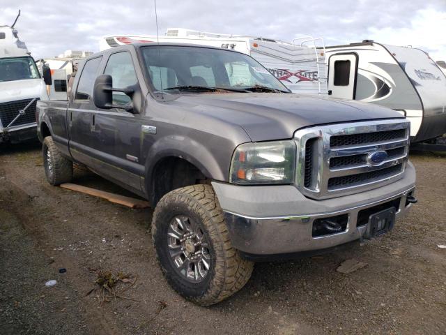 1FTWW31P45EC77332 - 2005 FORD F350 SRW SUPER DUTY GRAY photo 1