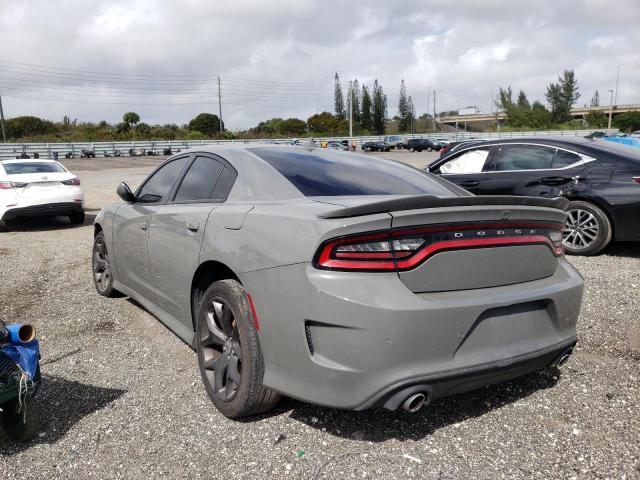2C3CDXHG3KH678076 - 2019 DODGE CHARGER GT GRAY photo 3