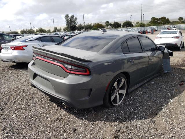 2C3CDXHG3KH678076 - 2019 DODGE CHARGER GT GRAY photo 4