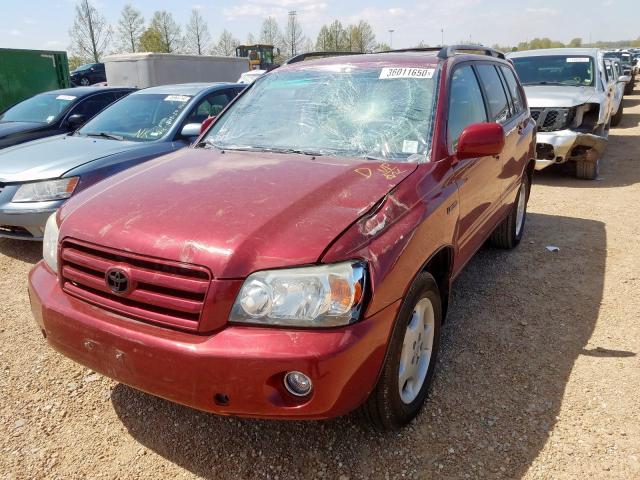 JTEEP21A940003999 - 2004 TOYOTA HIGHLANDER  photo 2