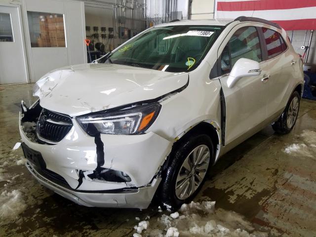 KL4CJESB1JB617512 - 2018 BUICK ENCORE PREFERRED  photo 2