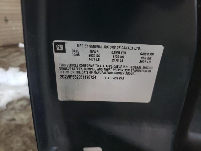 2G2WP552061176724 - 2006 PONTIAC GRAND PRIX 绿色 照片 12