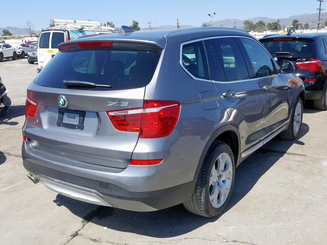 5UXWZ7C55H0U45778 - 2017 BMW X3 SDRIVE28I  photo 4