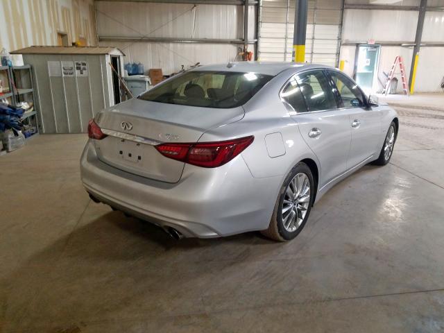 JN1EV7AR2KM553499 - 2019 INFINITI Q50 LUXE  photo 4