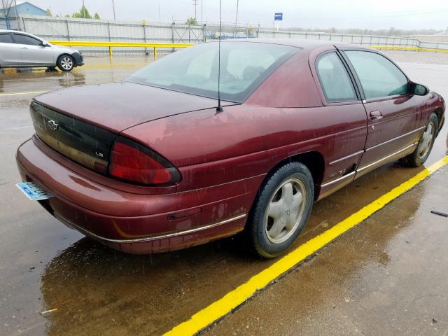 2G1WW12M3V9279304 - 1997 CHEVROLET MONTE CARLO LS  ფოტო 4