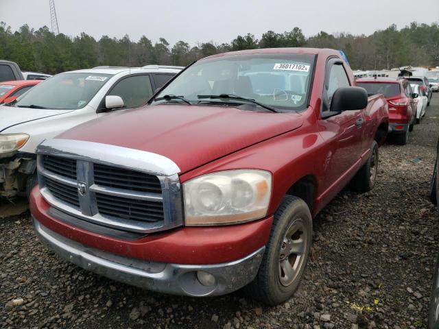 1D7HA16N86J238695 - 2006 DODGE RAM 1500 ST RED photo 2