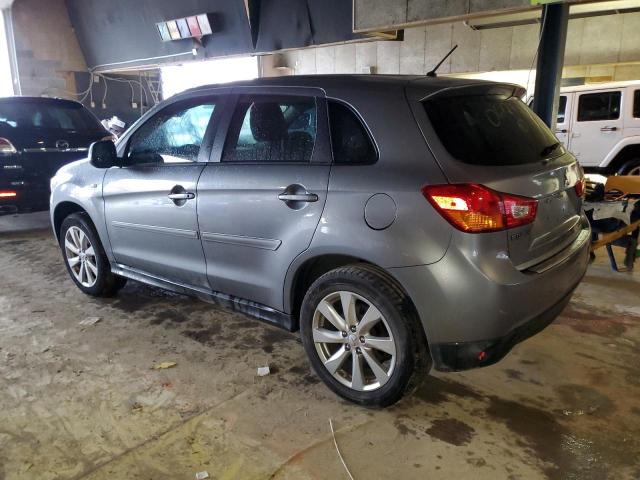 4A4AR3AU3FE061294 - 2015 MITSUBISHI OUTLANDER ES GRAY photo 2