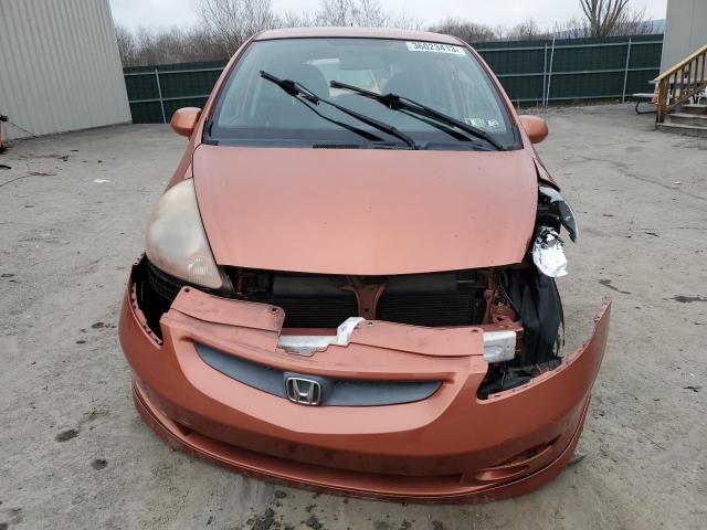 JHMGD38617S038220 - 2007 HONDA FIT S 橙色 照片 5