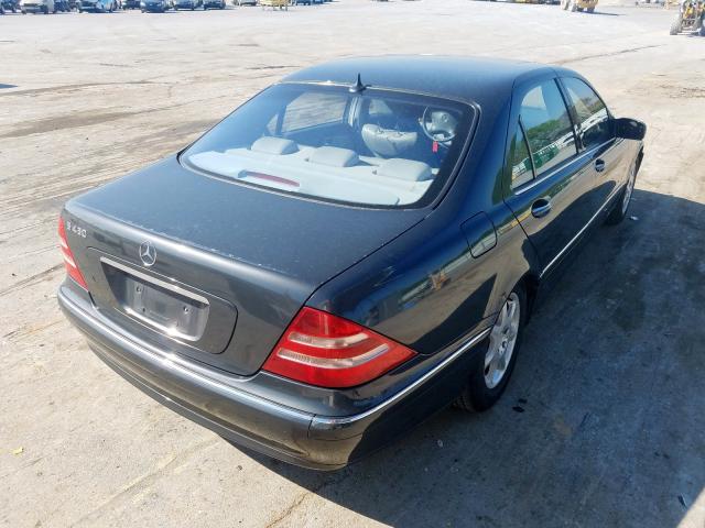 WDBNG70J81A179627 - 2001 MERCEDES-BENZ S 430  photo 4