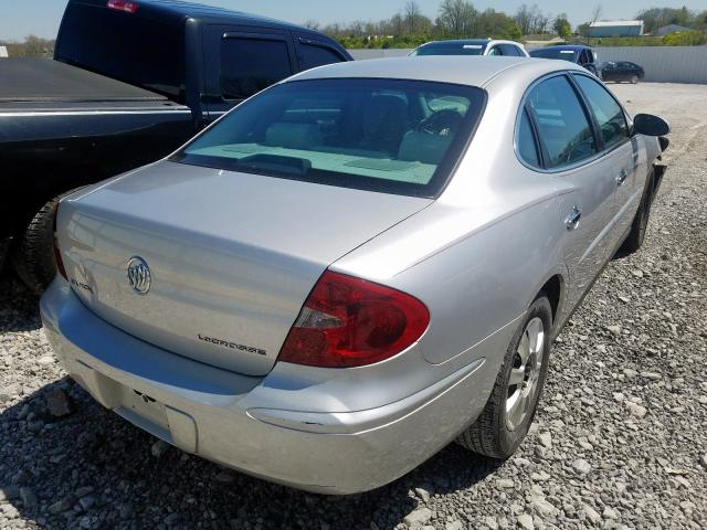 2G4WC532451158148 - 2005 BUICK LACROSSE CX  photo 4