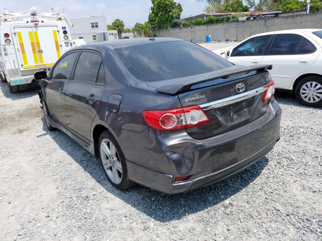5YFBU4EE4DP126530 - 2013 TOYOTA COROLLA BASE  照片 3