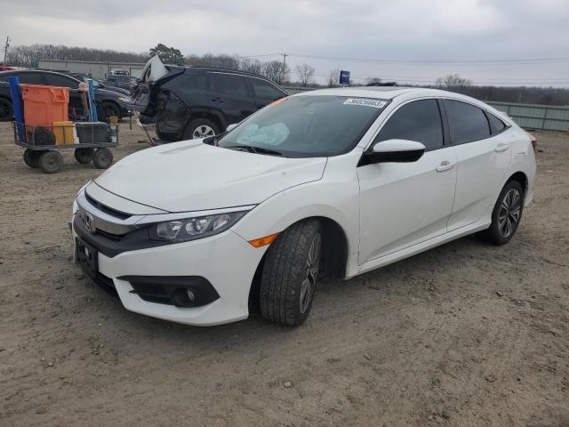 2HGFC1F70HH638933 - 2017 HONDA CIVIC EXL WHITE photo 1