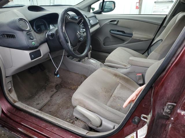 JHMZE2H59BS004316 - 2011 HONDA INSIGHT LX RED photo 7