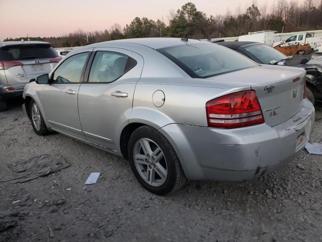 1B3LC56K08N158770 - 2008 DODGE AVENGER SXT SILVER photo 2