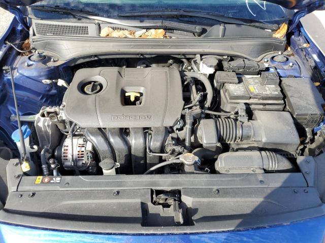 3KPF54AD7ME403569 - 2021 KIA FORTE EX BLUE photo 11