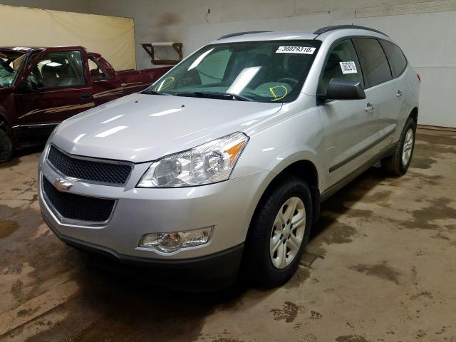 1GNKRFED3CJ193473 - 2012 CHEVROLET TRAVERSE LS  photo 2