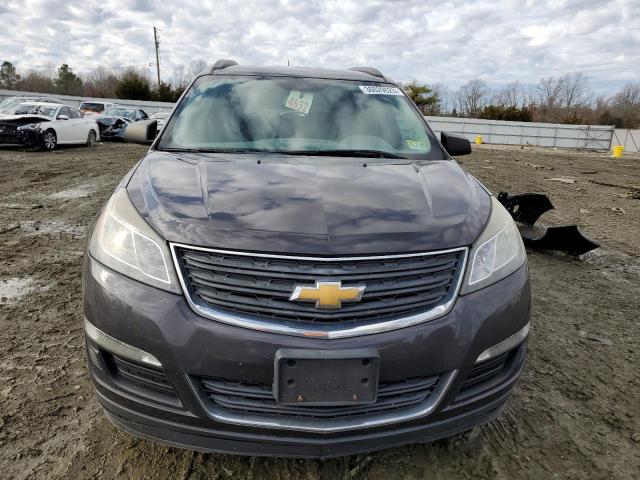 1GNKRFKD7EJ159950 - 2014 CHEVROLET TRAVERSE LS GRAY photo 5