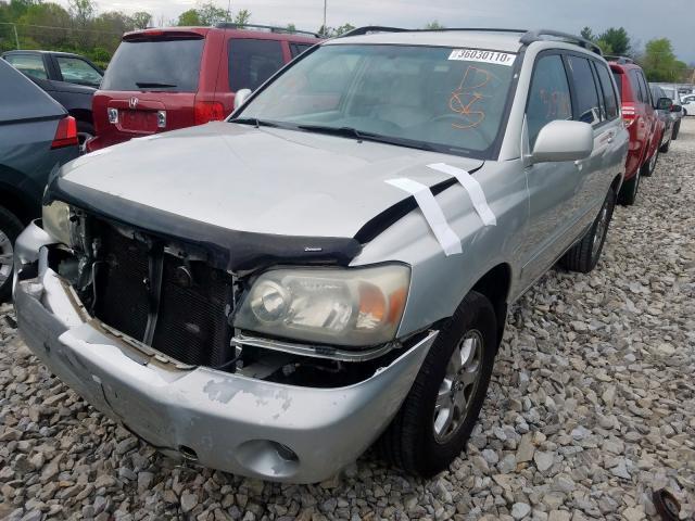 JTEDP21A440003016 - 2004 TOYOTA HIGHLANDER BASE  photo 2