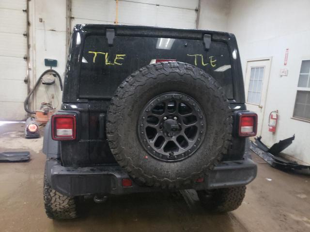 1C4HJXDG5NW226541 - 2022 JEEP WRANGLER U SPORT შავი ფოტო 6