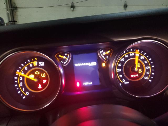 1C4HJXDG5NW226541 - 2022 JEEP WRANGLER U SPORT შავი ფოტო 9