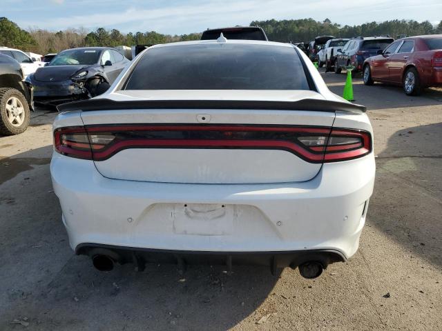 2C3CDXGJ6KH742527 - 2019 DODGE CHARGER SCAT PACK WHITE photo 6