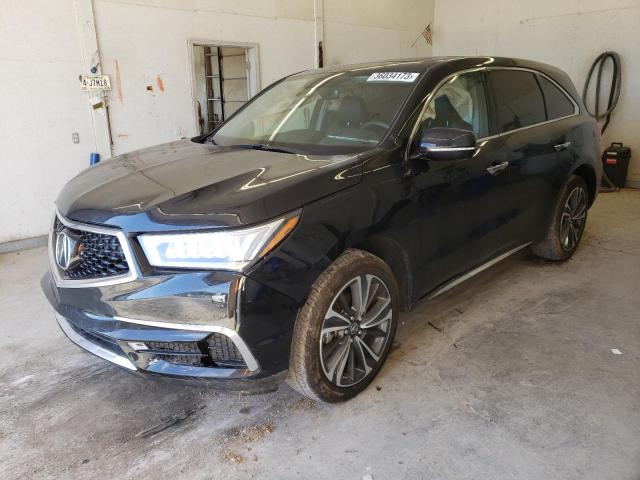 5FRYD4H59HB016420 - 2017 ACURA MDX TECHNOLOGY BLACK photo 1