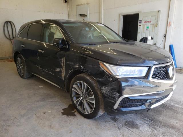 5FRYD4H59HB016420 - 2017 ACURA MDX TECHNOLOGY BLACK photo 4