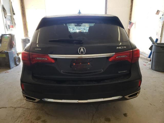 5FRYD4H59HB016420 - 2017 ACURA MDX TECHNOLOGY BLACK photo 6