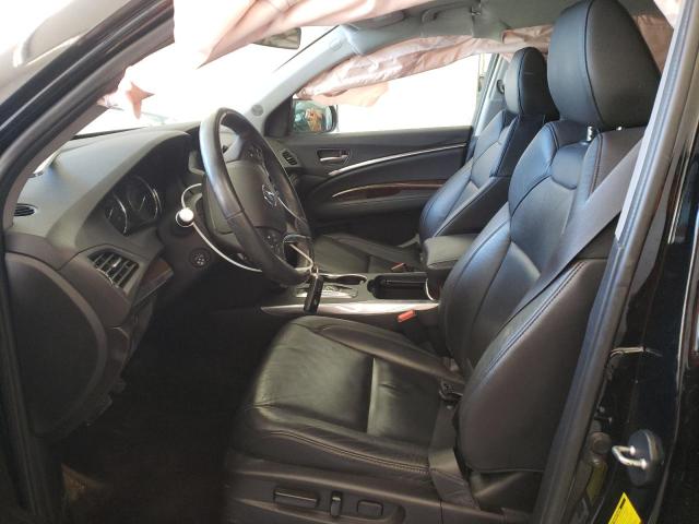 5FRYD4H59HB016420 - 2017 ACURA MDX TECHNOLOGY BLACK photo 7