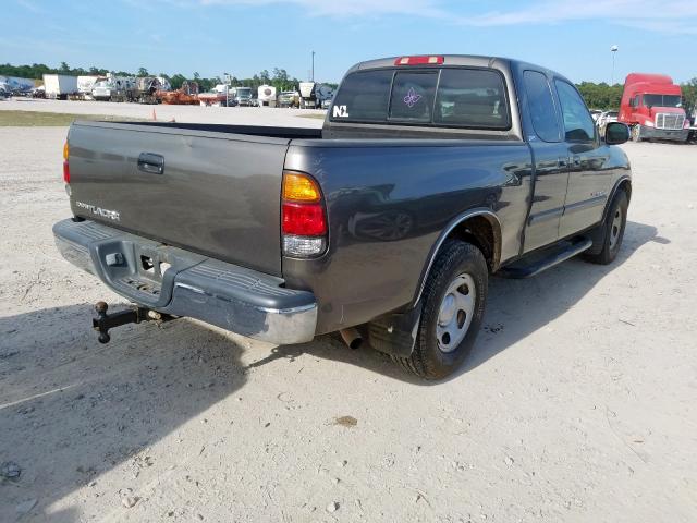 5TBRN341X4S445497 - 2004 TOYOTA TUNDRA ACCESS CAB SR5  photo 4