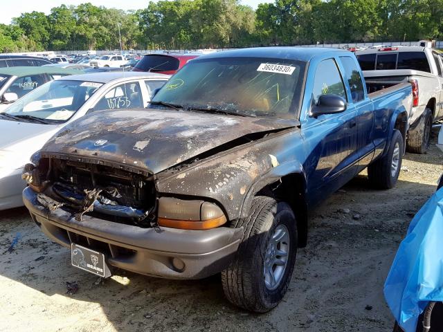 1D7HG12X135265247 - 2003 DODGE DAKOTA SXT  photo 1