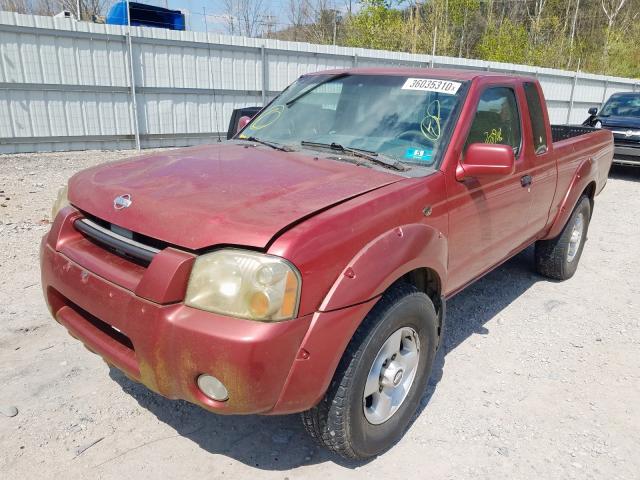1N6ED26Y51C362020 - 2001 NISSAN FRONTIER KING CAB XE  photo 2