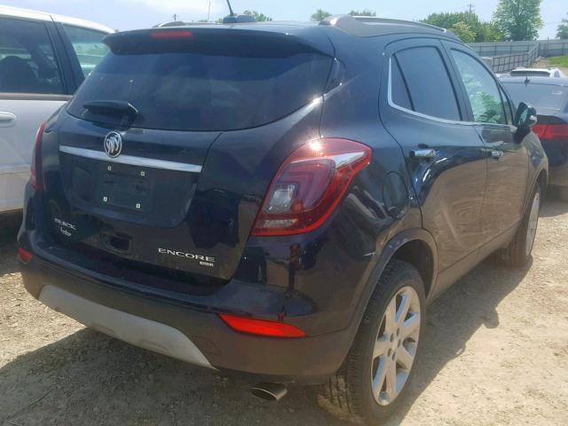 KL4CJFSB7HB008330 - 2017 BUICK ENCORE PREFERRED II BLACK photo 4