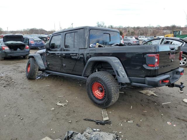 1C6JJTBG9ML510100 - 2021 JEEP GLADIATOR RUBICON BLACK photo 2