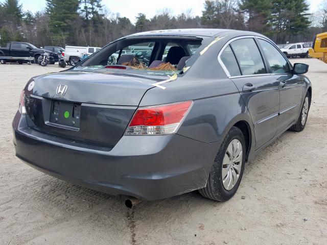 1HGCP2F3XAA057857 - 2010 HONDA ACCORD LX  photo 4