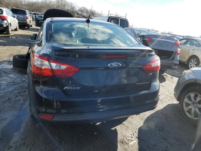 1FAHP3J29CL214249 - 2012 FORD FOCUS TITANIUM BLACK photo 6