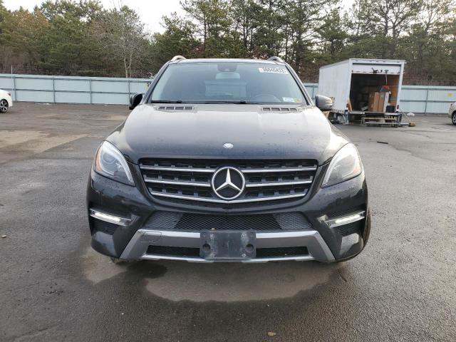 4JGDA5HBXFA586805 - 2015 MERCEDES-BENZ ML 350 4MATIC BLACK photo 5