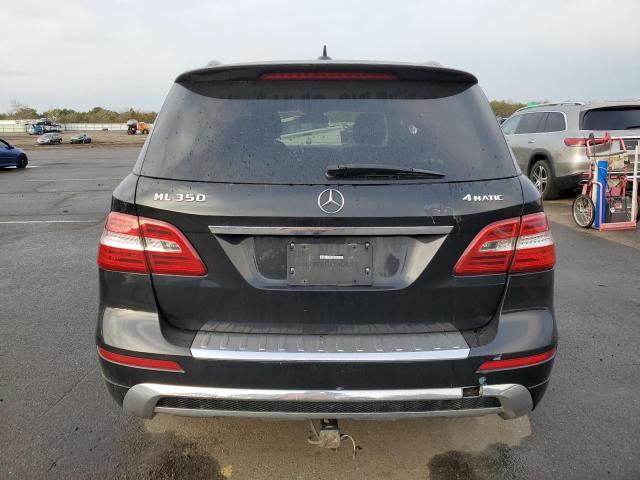 4JGDA5HBXFA586805 - 2015 MERCEDES-BENZ ML 350 4MATIC BLACK photo 6