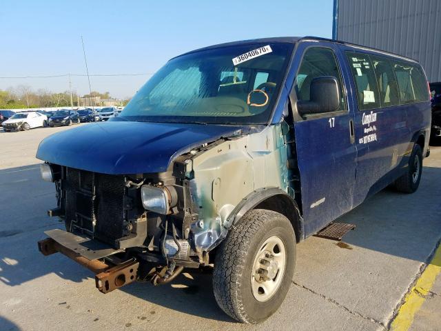 1GAHG39U031186216 - 2003 CHEVROLET EXPRESS G3500  photo 2