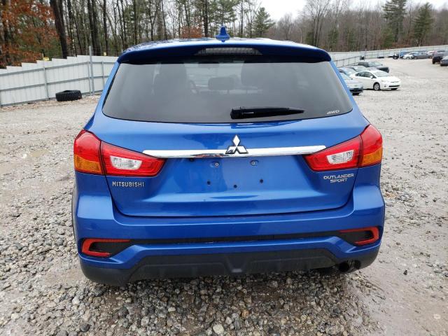 JA4AR3AU4KU031562 - 2019 MITSUBISHI OUTLANDER ES ლურჯი ფოტო 6