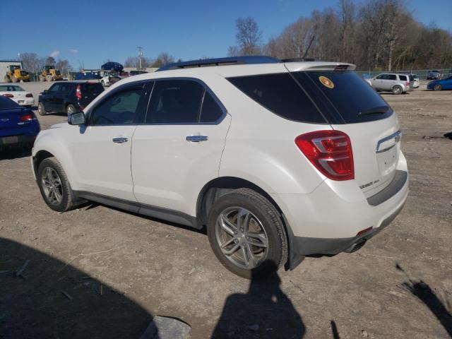 2GNFLGE31H6237300 - 2017 CHEVROLET EQUINOX PREMIER WHITE photo 2