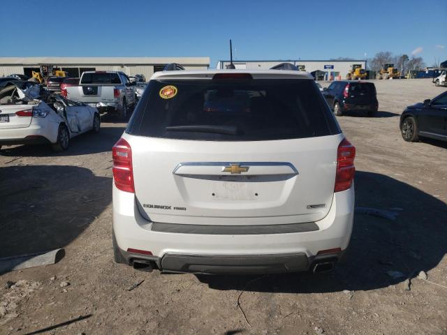 2GNFLGE31H6237300 - 2017 CHEVROLET EQUINOX PREMIER WHITE photo 6