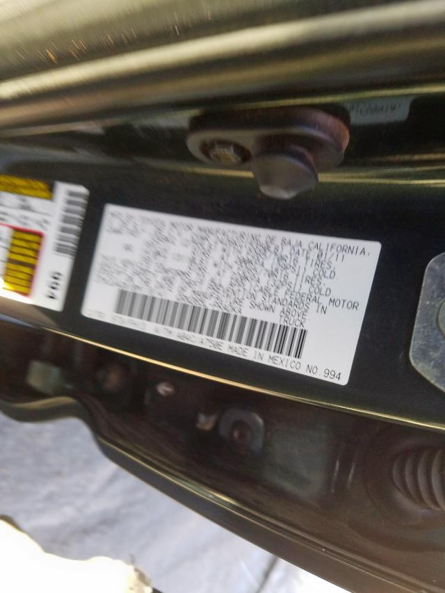 3TMJU4GN1BM118141 - 2011 TOYOTA TACOMA DOUBLE CAB PRERUNNER  photo 10