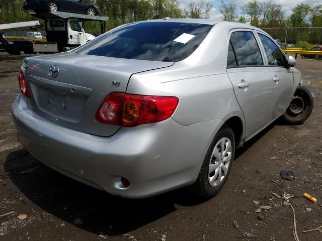 2T1BU40E99C135772 - 2009 TOYOTA COROLLA BASE  photo 4