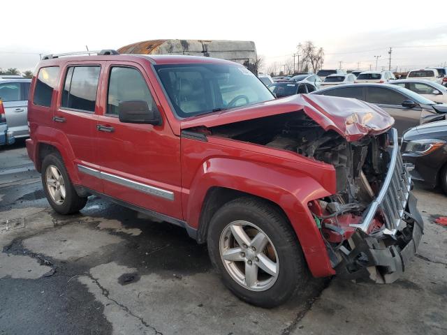 1J4PP5GK5AW140777 - 2010 JEEP LIBERTY LIMITED RED photo 4