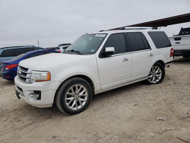 1FMJU1KT2HEA34909 - 2017 FORD EXPEDITION LIMITED WHITE photo 1