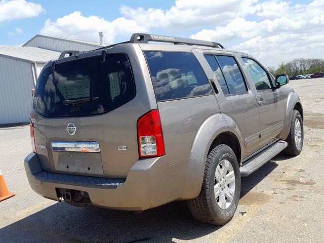 5N1AR18W26C612373 - 2006 NISSAN PATHFINDER LE  ფოტო 4